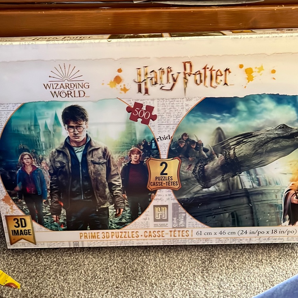 brand new harry potter 3D puzzles